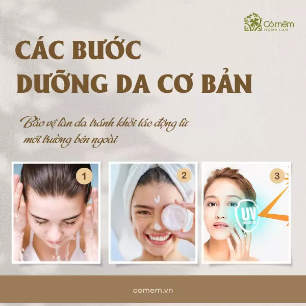 các bước chăm sóc da mặt ban ngày