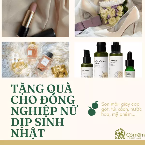 quà sinh nhật cho đồng nghiệp nữ