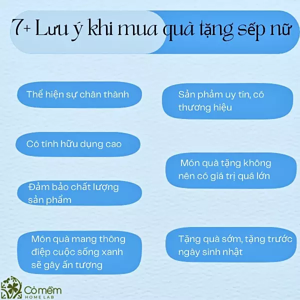 tặng quà sinh nhật gì cho sếp nữ