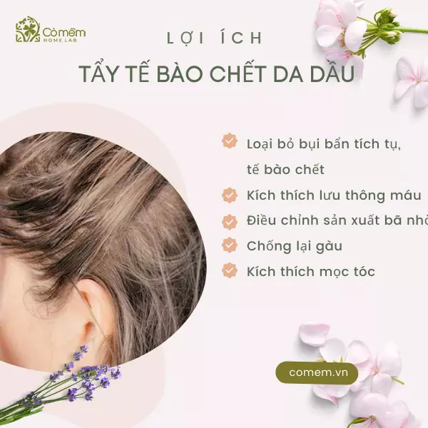 tẩy da chết da đầu