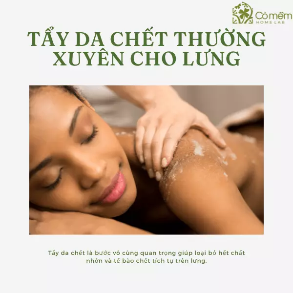 cách trị mụn lưng nhanh nhất tại nhà