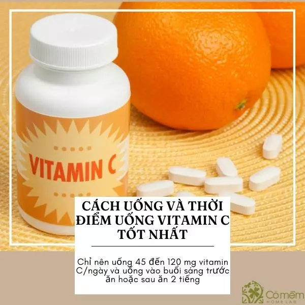 vitamin c mỗi ngày uống mấy viên