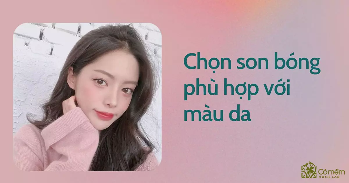 cách đánh son bóng đẹp