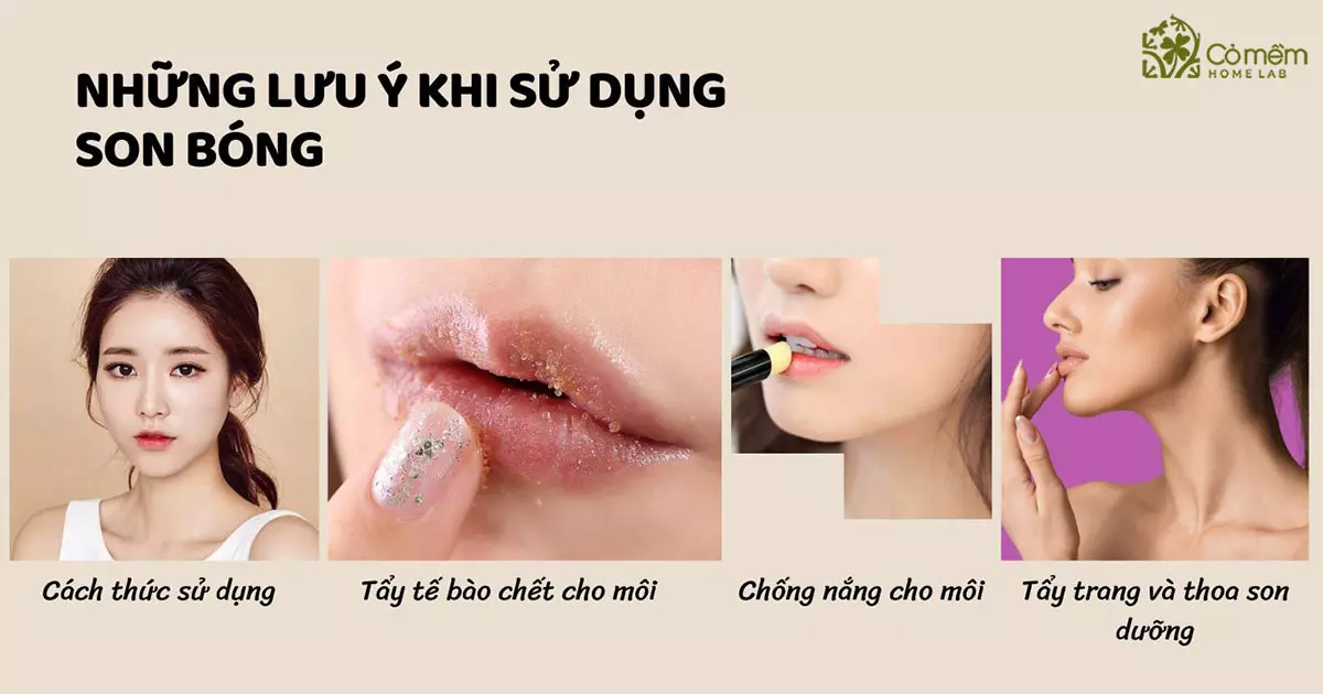 cách đánh son bóng đẹp