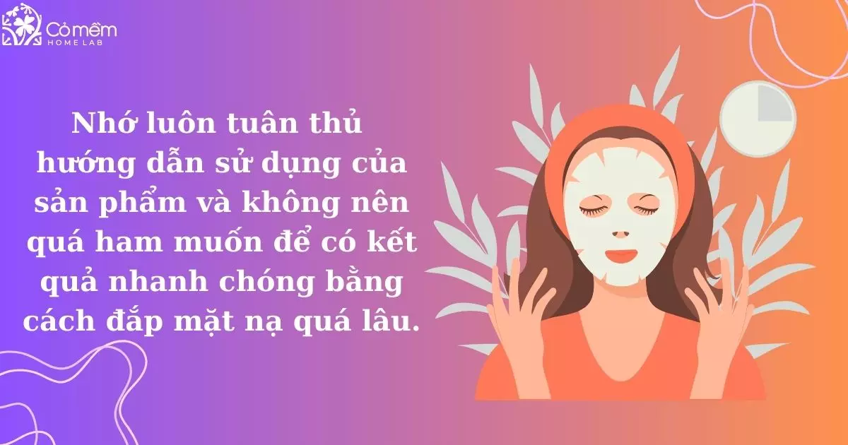 đắp mặt nạ bao nhiêu phút