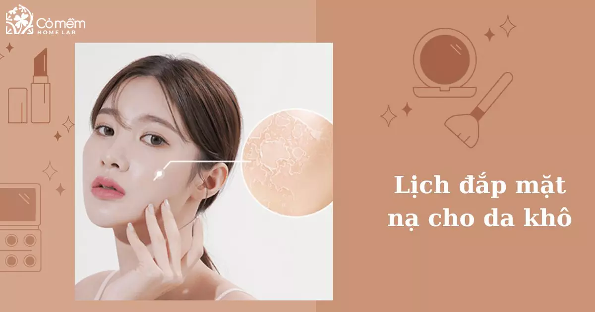 lịch đắp mặt nạ trong tuần