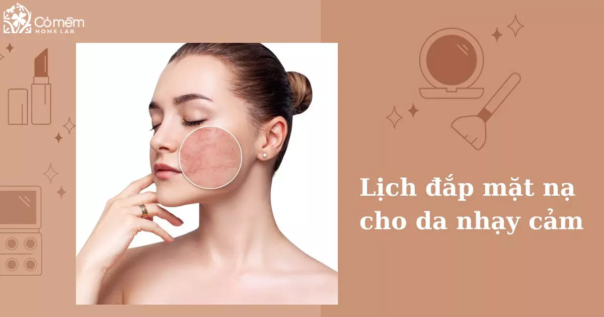 lịch đắp mặt nạ trong tuần