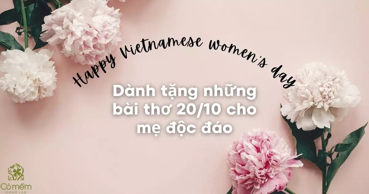  lời chúc 20/10 cho mẹ