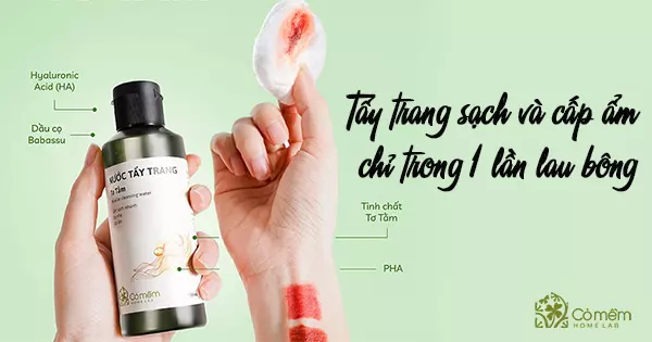 Nước tẩy trang cho da hỗn hợp thiên dầu