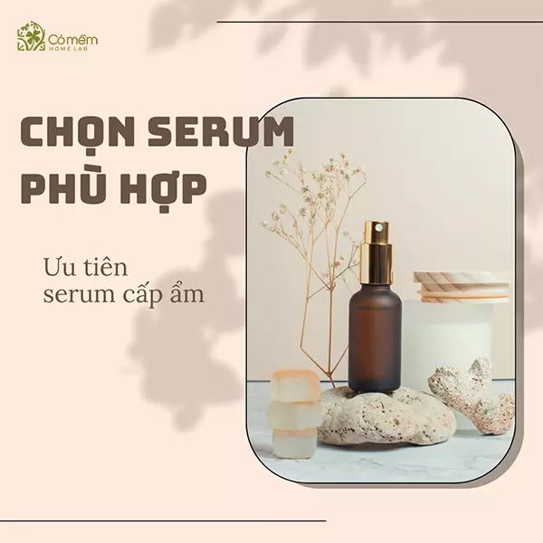 serum cho da hỗn hợp thiên khô