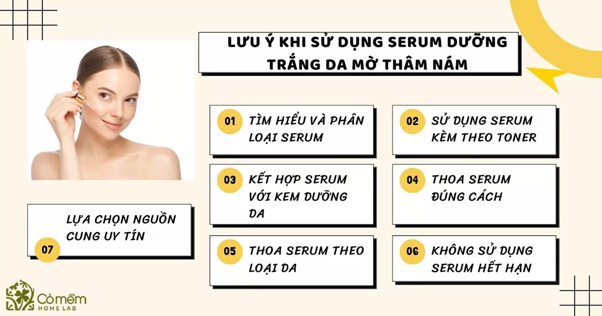 serum dưỡng trắng da mờ thâm