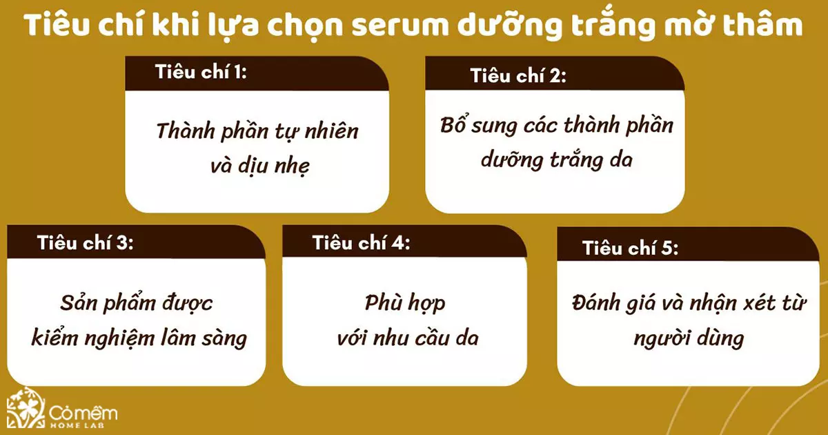 serum dưỡng trắng da mờ thâm