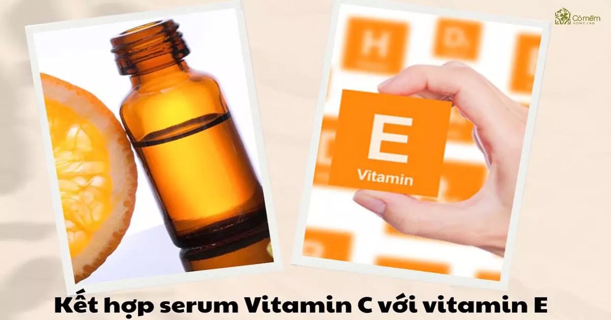 serum vitamin c không dùng chung với gì