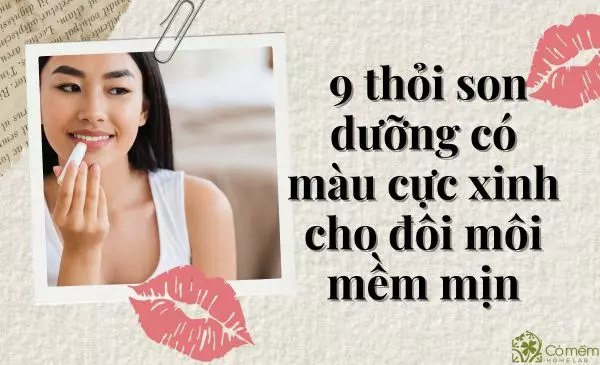 son dưỡng có màu