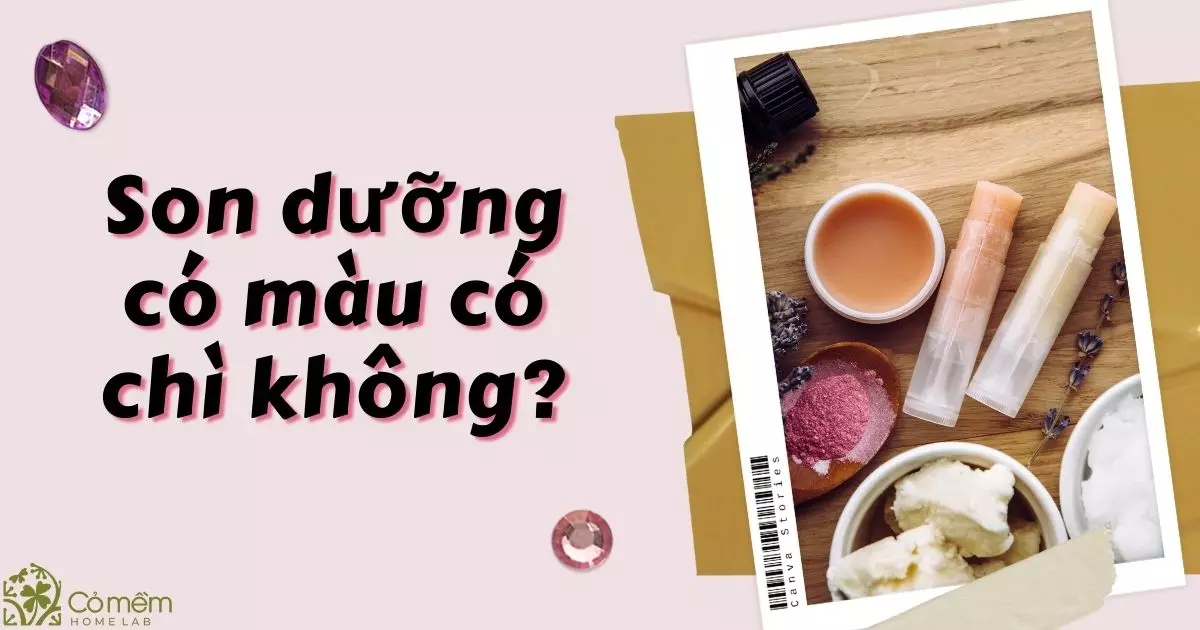 son dưỡng có màu