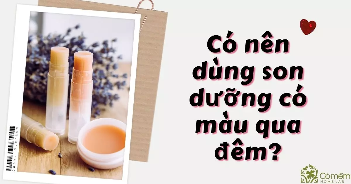 son dưỡng có màu