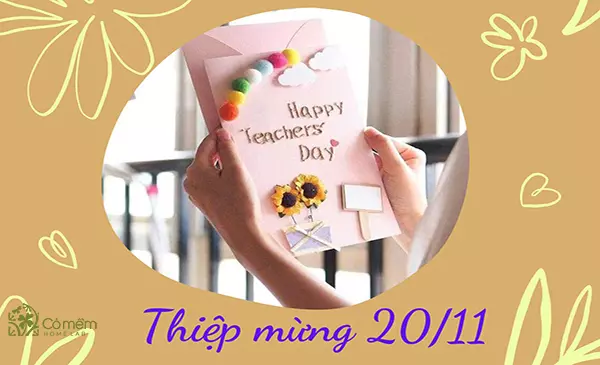 thiệp 20/11