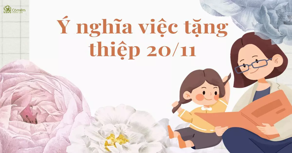 thiệp 20/11