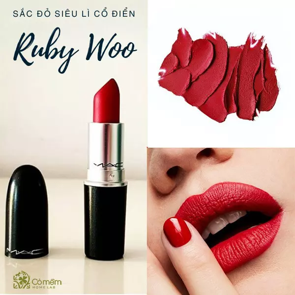 Son đỏ Ruby cá tính