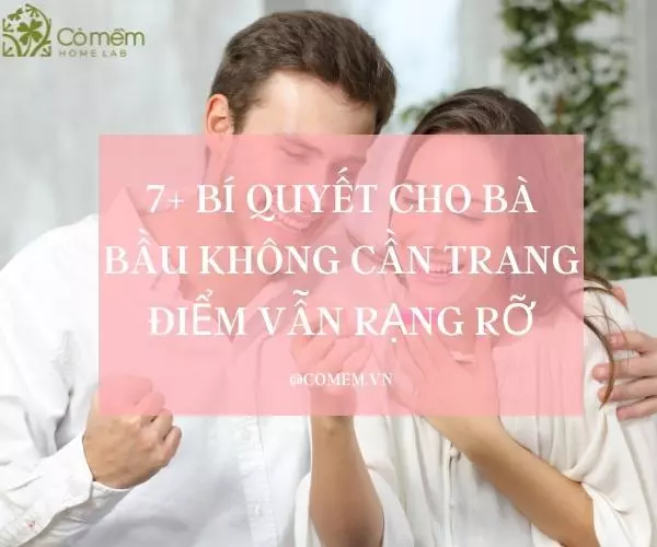 bà bầu có được trang điểm không