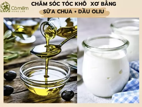 chăm sóc tóc bị khô xơ