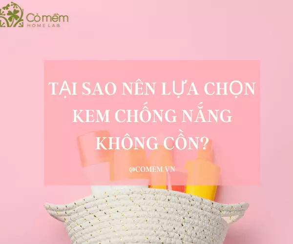 kem chống nắng chứa cồn có tốt không