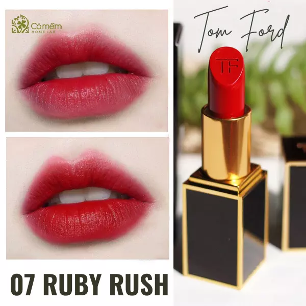 Son đỏ Ruby nổi bật