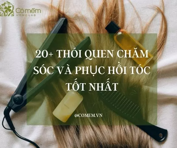 cách để phục hồi tóc hư tổn