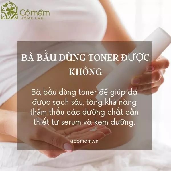 toner dành cho bà bầu