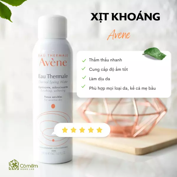 xịt khoáng an toàn cho bà bầu