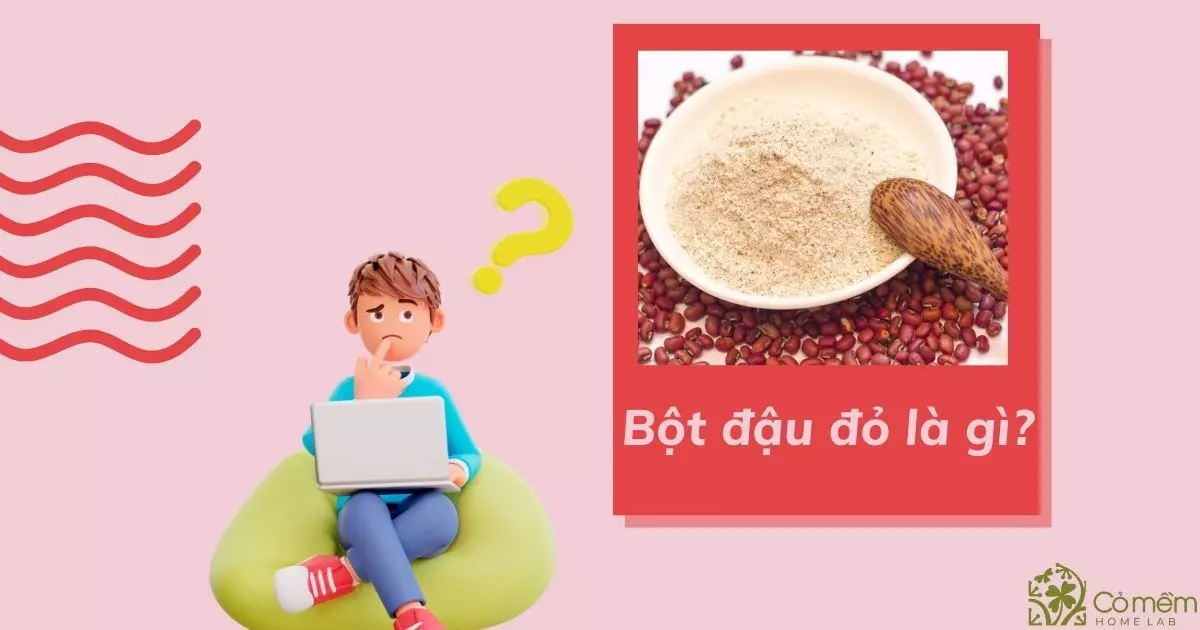 bột đậu đỏ