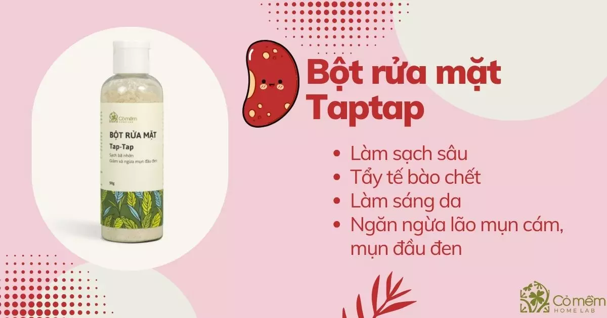 bột rửa mặt