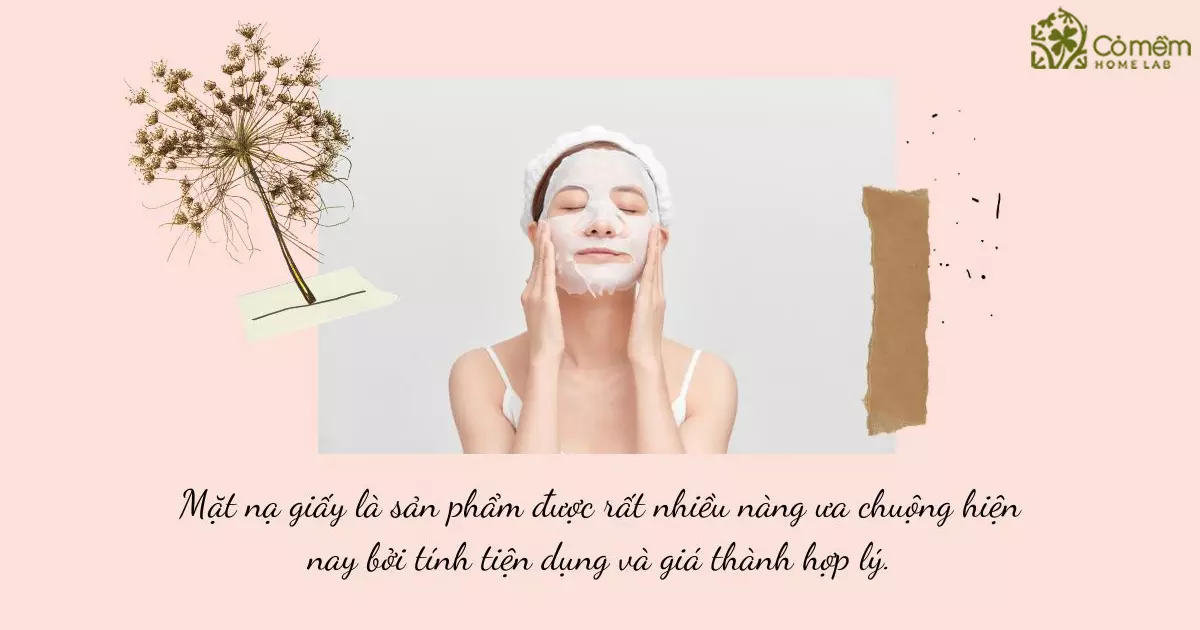 nên đắp mặt nạ giấy mấy lần 1 tuần