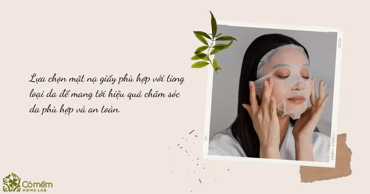 nên đắp mặt nạ giấy mấy lần 1 tuần