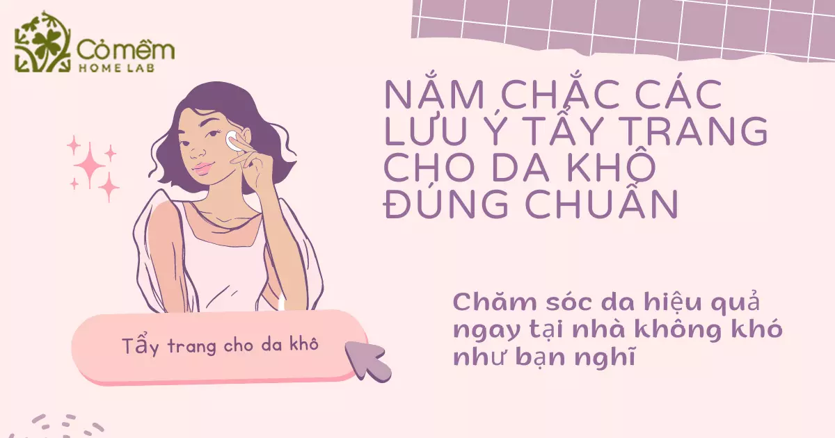 nước tẩy trang cho da khô