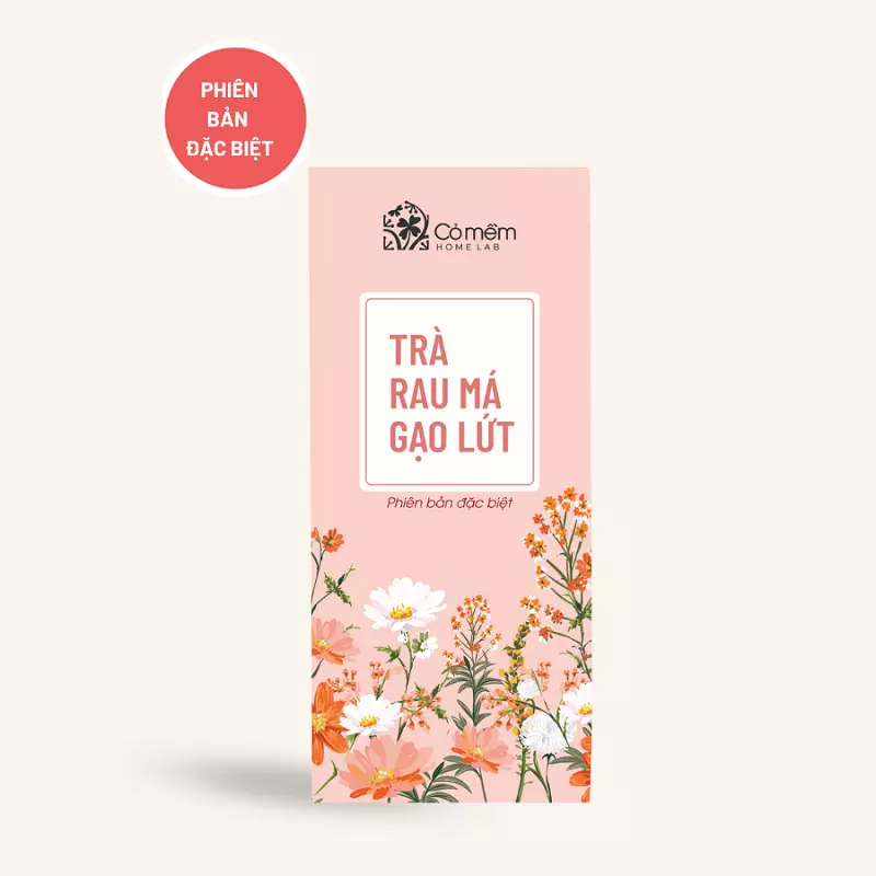 Quà tặng trà rau má gạo lứt