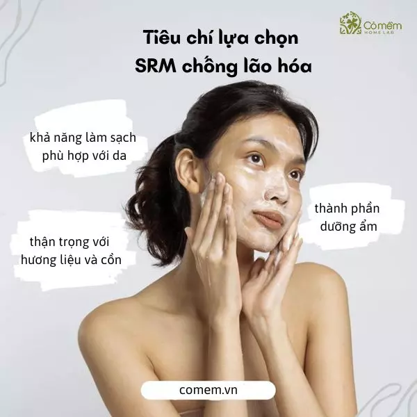 sữa rửa mặt chống lão hóa