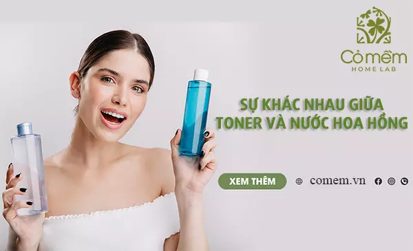 Sự khác nhau giữa toner và nước hoa hồng không phải ai cũng biết